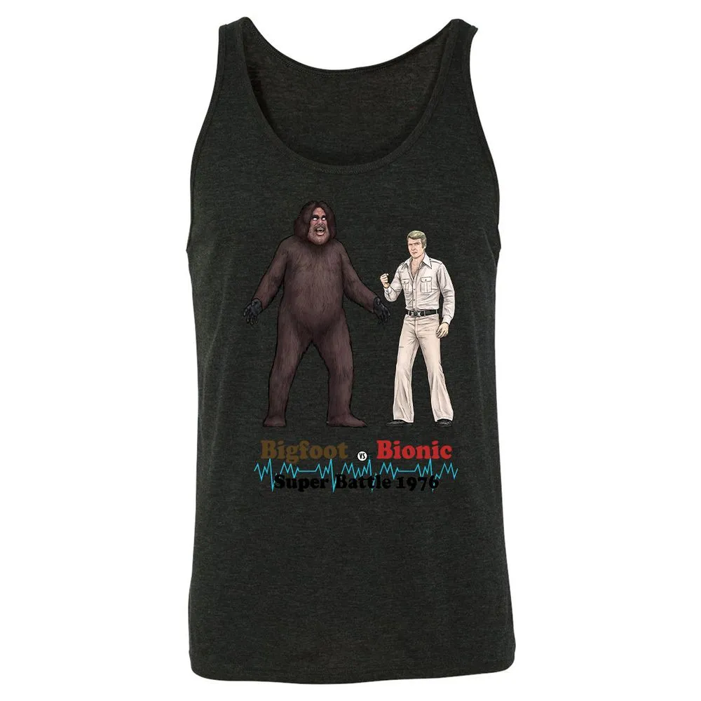 Unisex Jersey Tank - Q6FNMMTW - Charcoal Black Triblend - 5