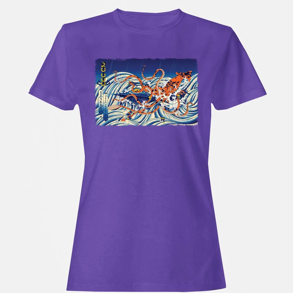 Women's T-Shirt - WXGEWKJG - Purple - 12