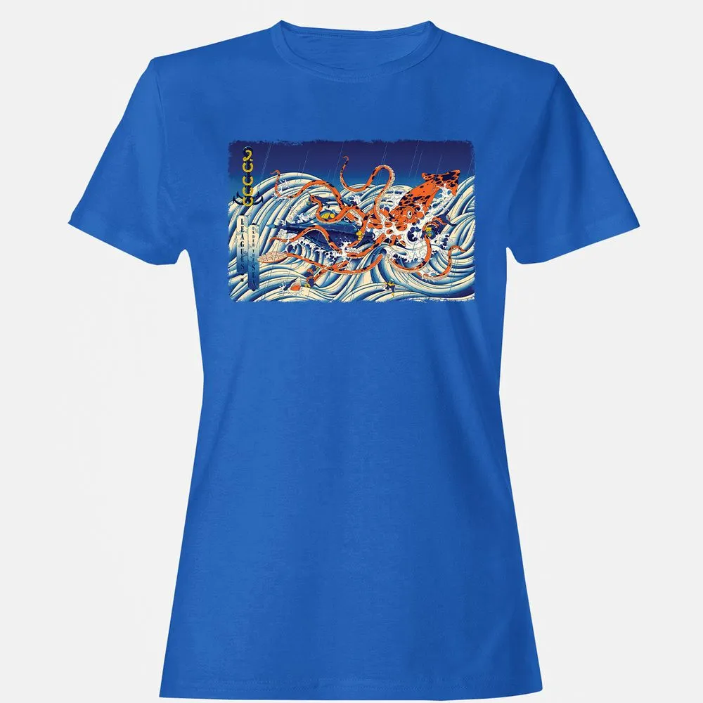 Women's T-Shirt - WXGEWKJG - Royal - 14