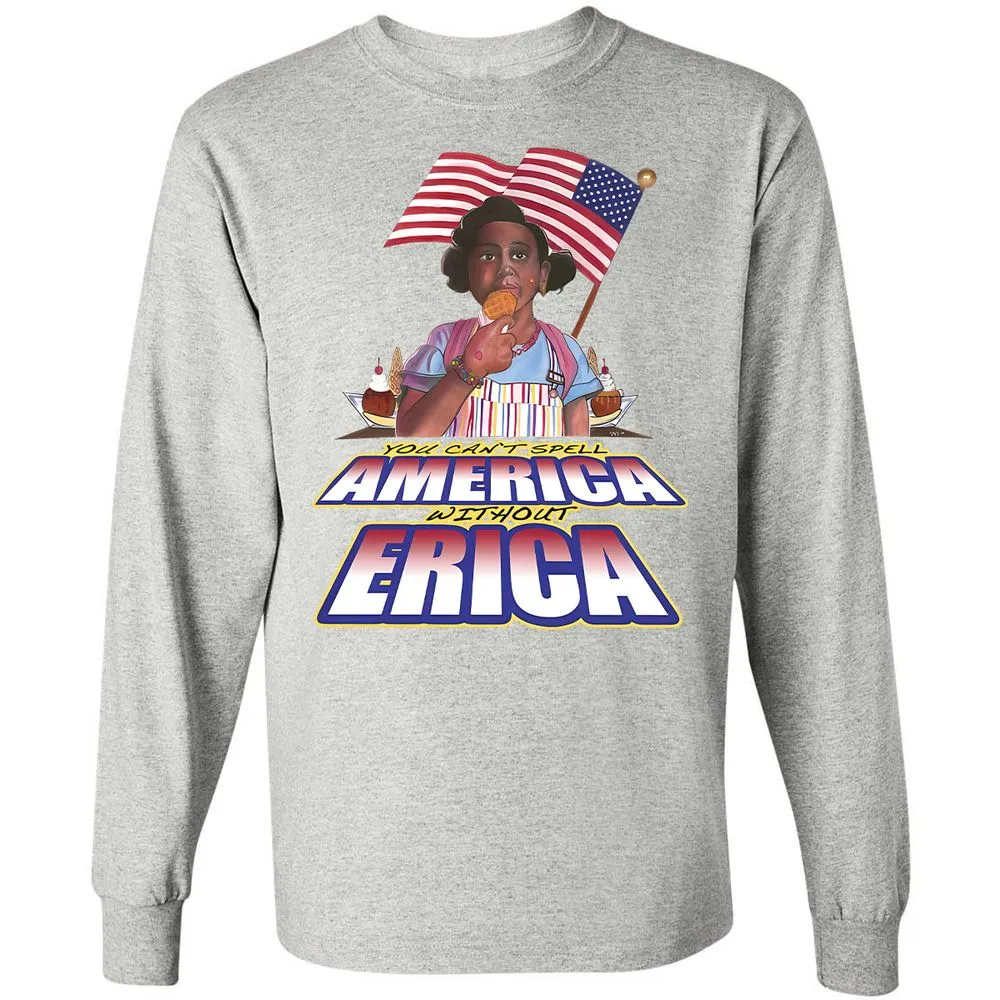 Long Sleeve T-Shirt - WXBU91QL - Ash - 5