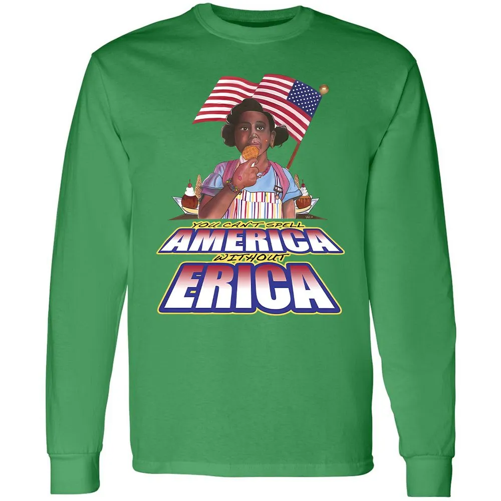 Long Sleeve T-Shirt - WXBU91QL - Irish Green - 10