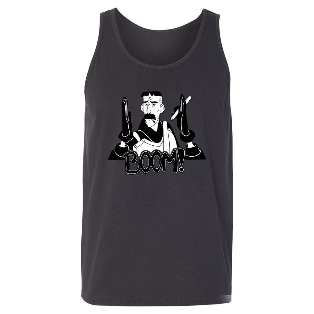 Unisex Jersey Tank - WNWDYXPA - Dark Grey - 7