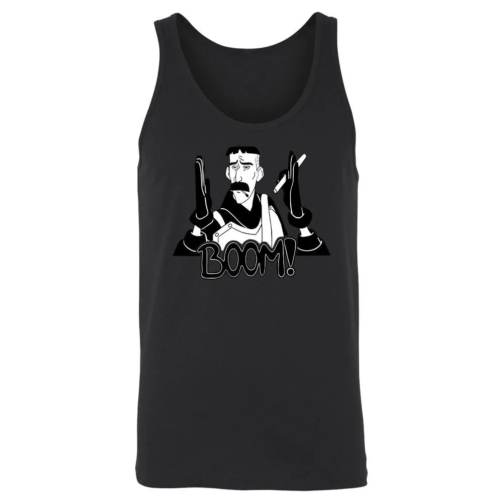 Unisex Jersey Tank - WNWDYXPA - Black - 14