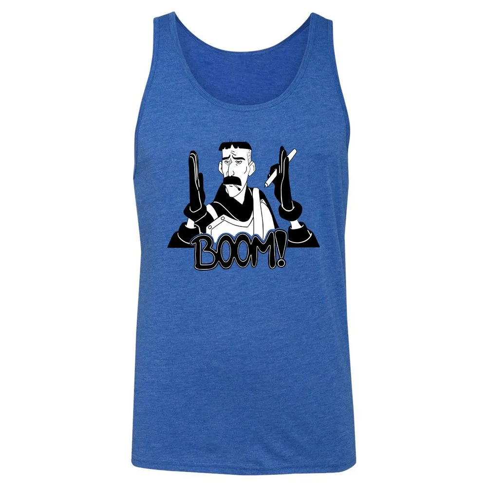 Unisex Jersey Tank - WNWDYXPA - True Royal Triblend - 12