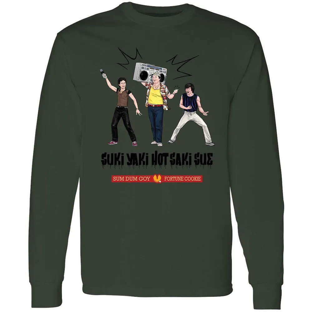 Long Sleeve T-Shirt - B7ABTDC1 - Forest Green - 8