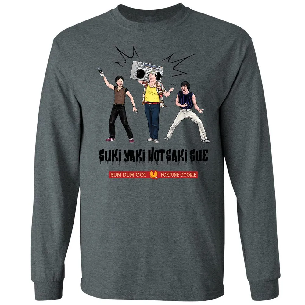 Long Sleeve T-Shirt - B7ABTDC1 - Dark Heather - 15