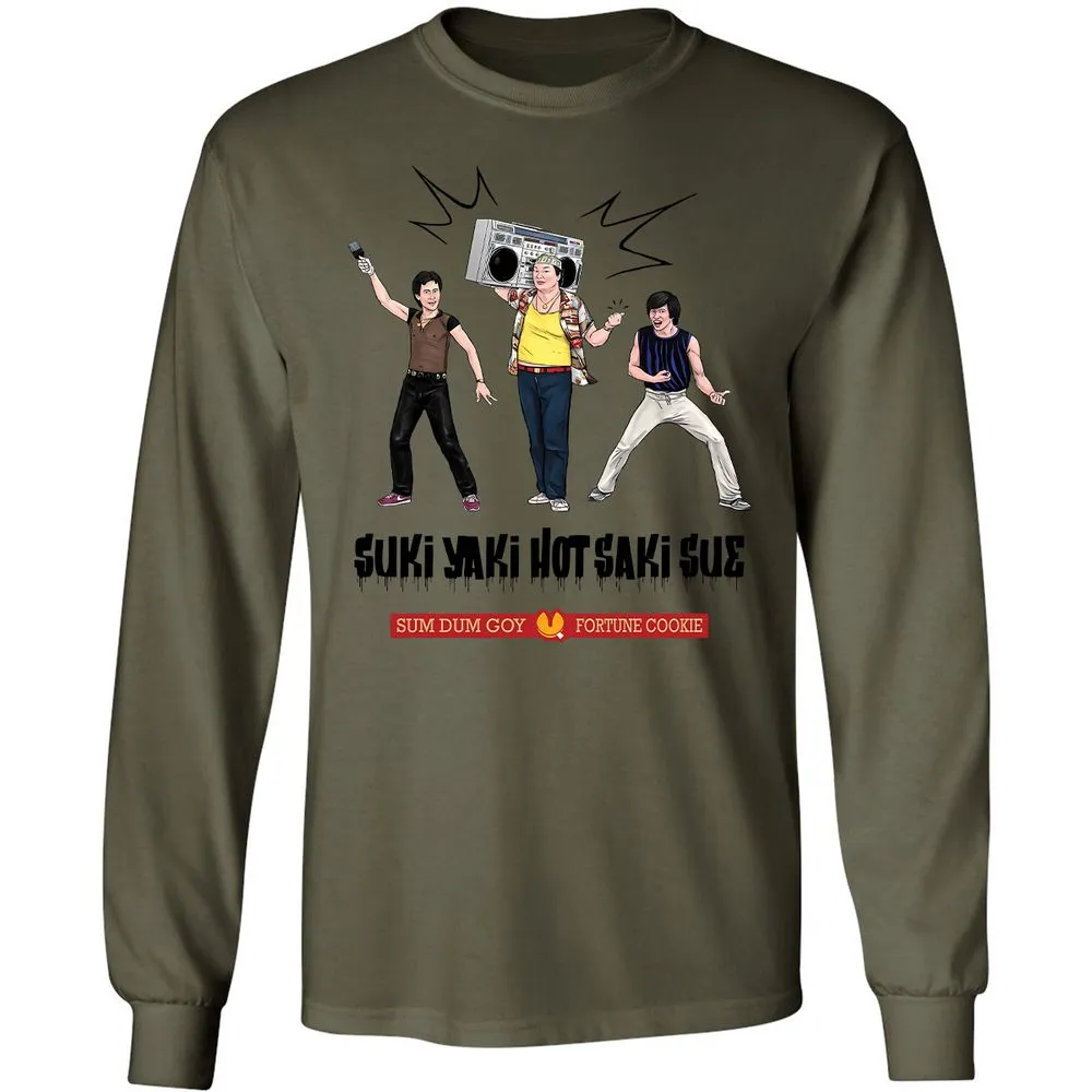 Long Sleeve T-Shirt - B7ABTDC1 - Military Green - 7