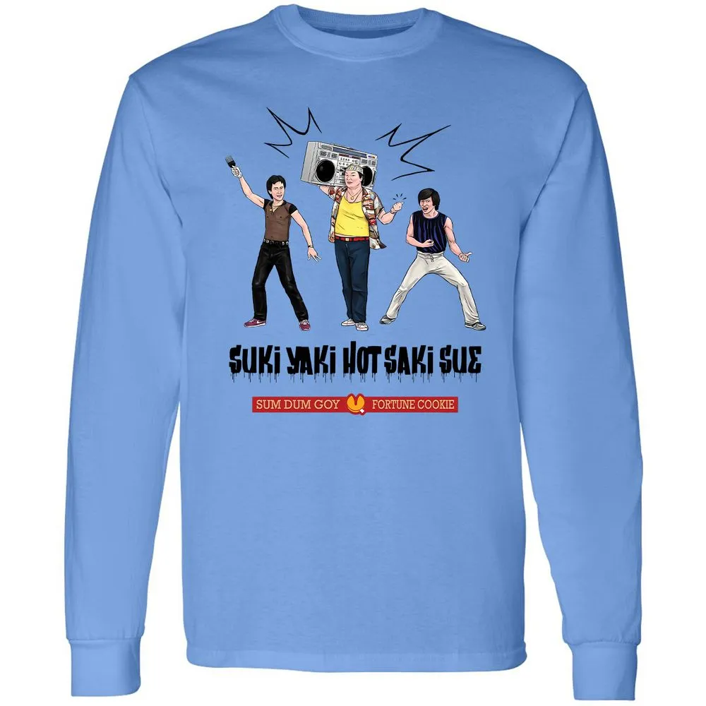 Long Sleeve T-Shirt - B7ABTDC1 - Carolina Blue - 2