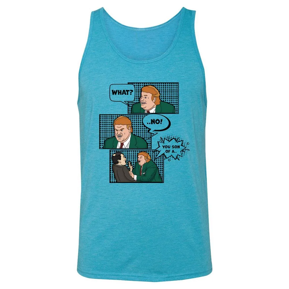 Unisex Jersey Tank - UJYA48LH - Aqua Triblend - 3