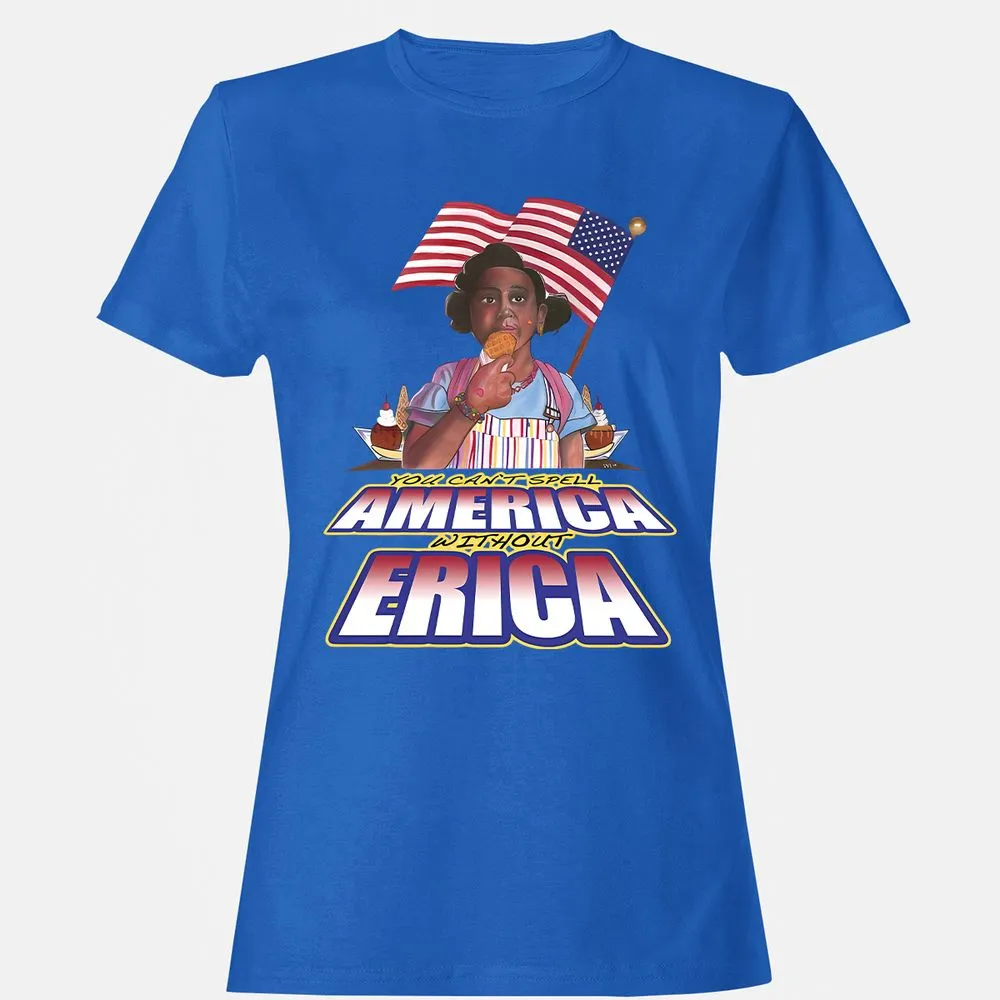 Women's T-Shirt - VK1CMPPQ - Royal - 14