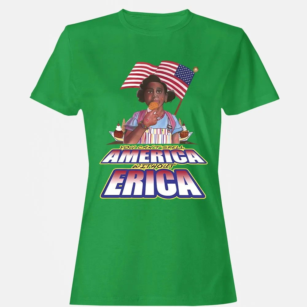 Women's T-Shirt - VK1CMPPQ - Irish Green - 7