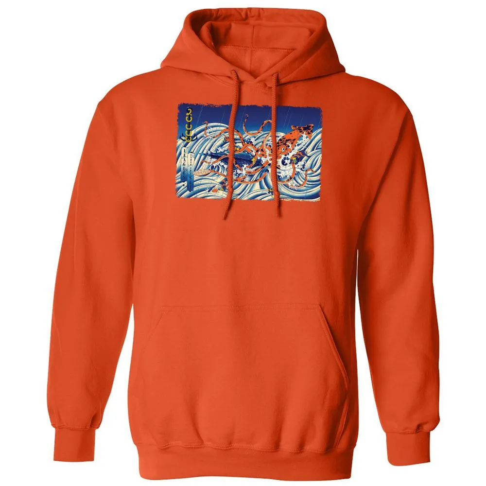 Classic Unisex Hoodie - R6EZ74EV - Orange - 10