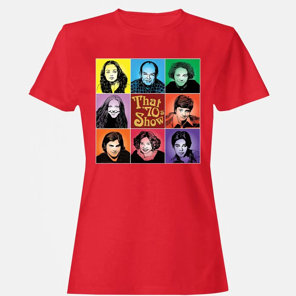 Women's T-Shirt - DP2E4FPL - Red - 13