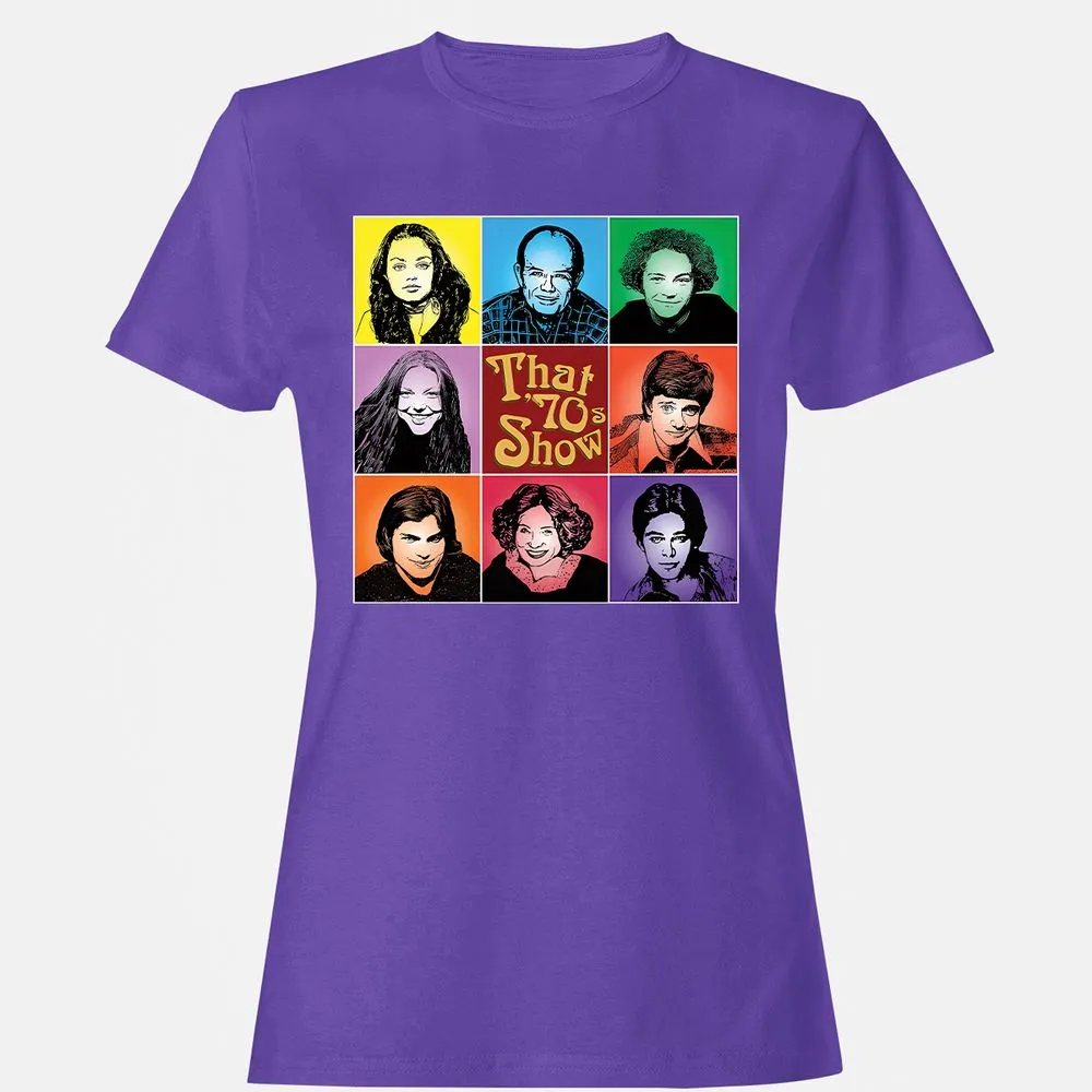 Women's T-Shirt - DP2E4FPL - Purple - 12