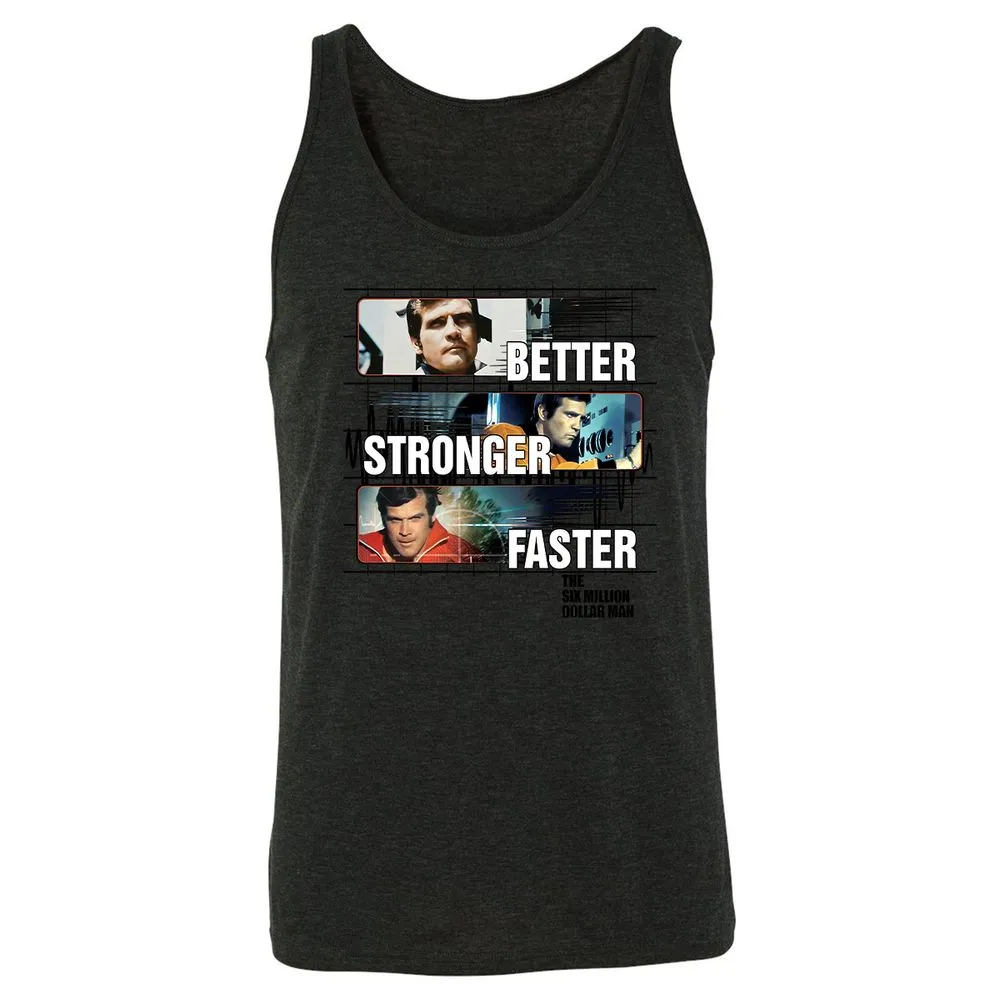 Unisex Jersey Tank - 4Y9FD36P - Charcoal Black Triblend - 5