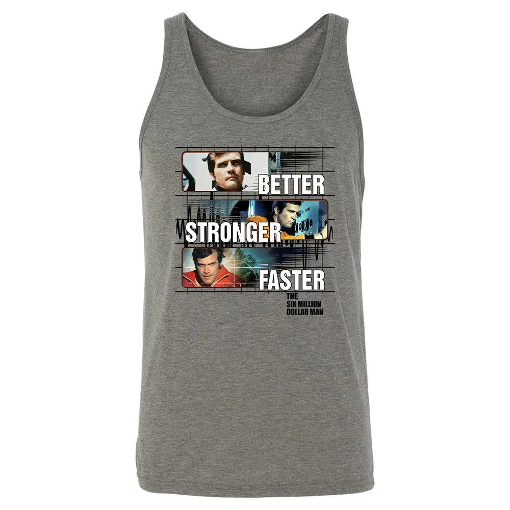 Unisex Jersey Tank - 4Y9FD36P - Grey Triblend - 2