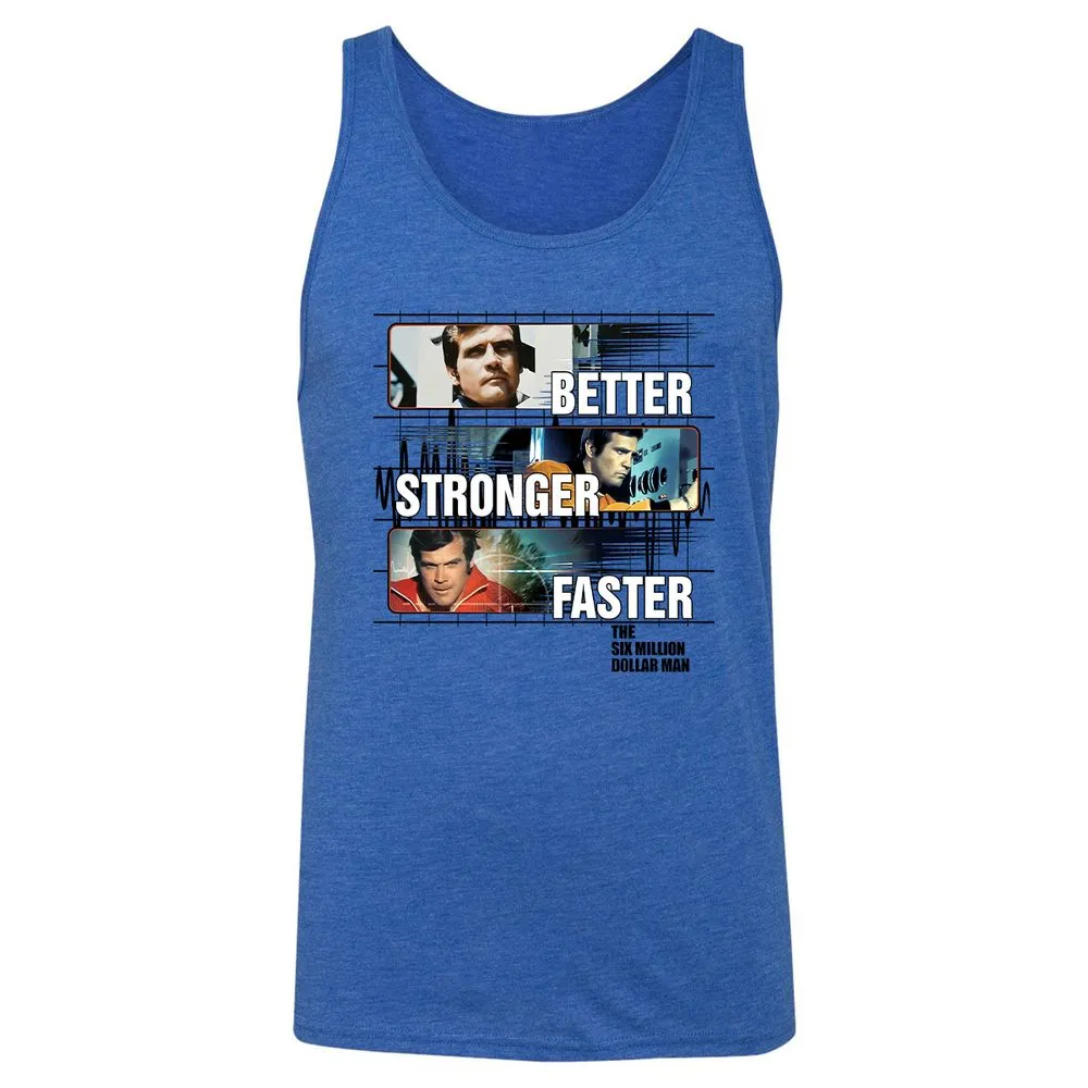 Unisex Jersey Tank - 4Y9FD36P - True Royal Triblend - 12