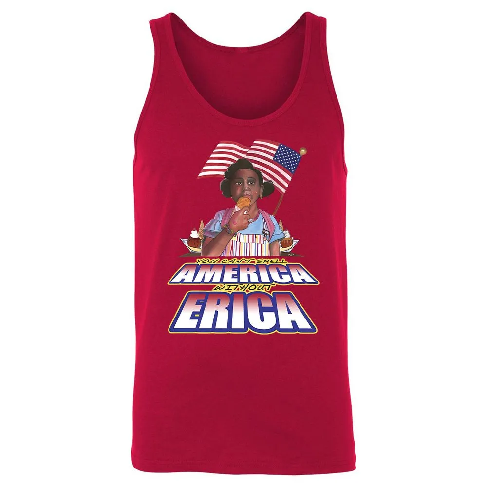 Unisex Jersey Tank - 764QF3TM - Red - 11