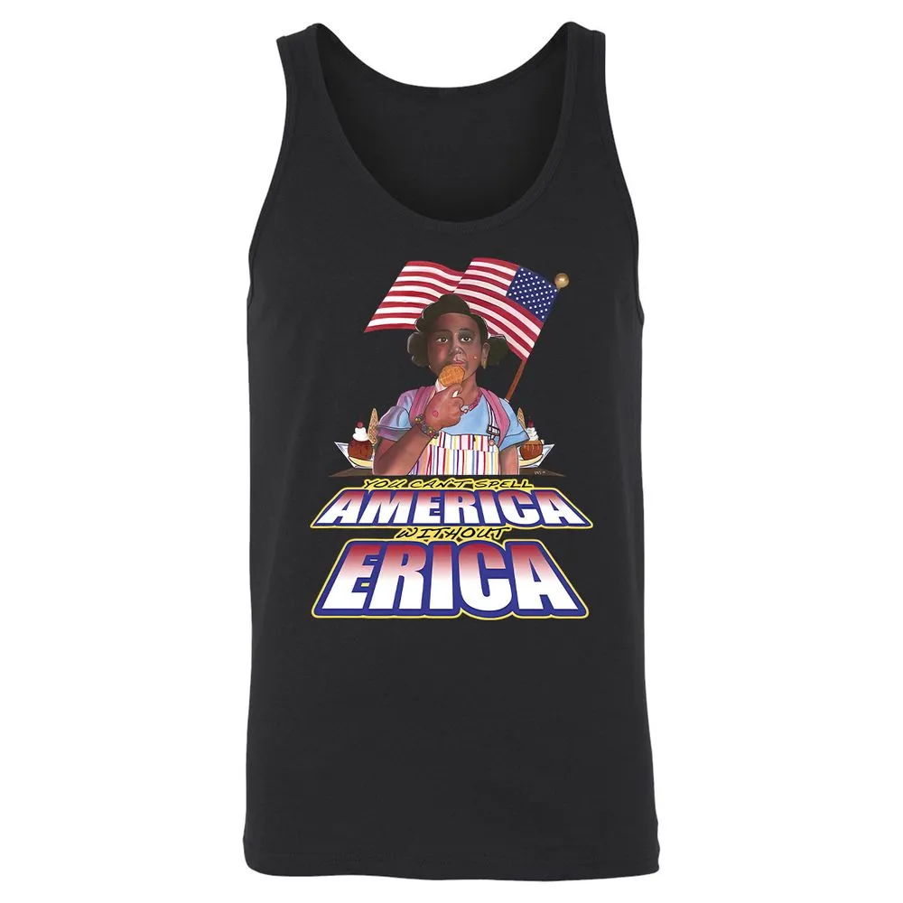Unisex Jersey Tank - 764QF3TM - Black - 14