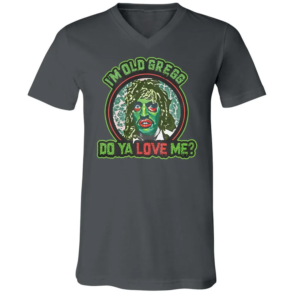 Unisex V-Neck T-Shirt - C1CJ1SWA - Asphalt - 12