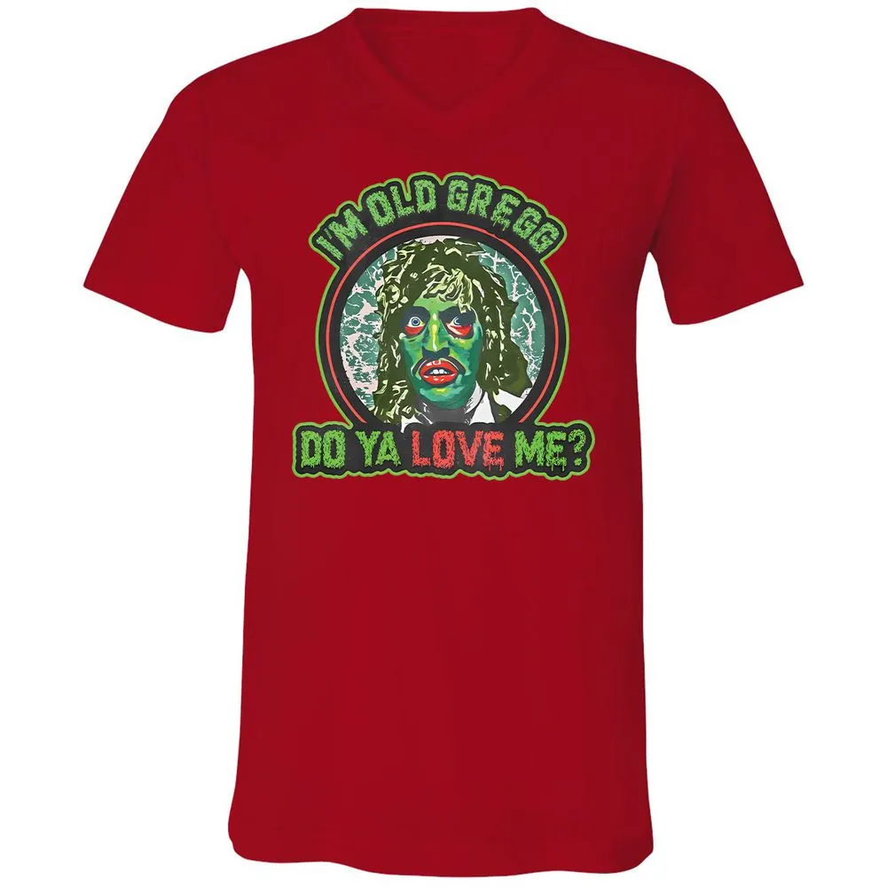 Unisex V-Neck T-Shirt - C1CJ1SWA - Red - 3