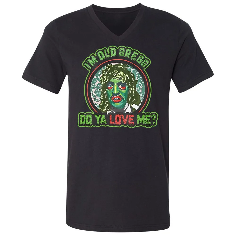 Unisex V-Neck T-Shirt - C1CJ1SWA - Black - 16