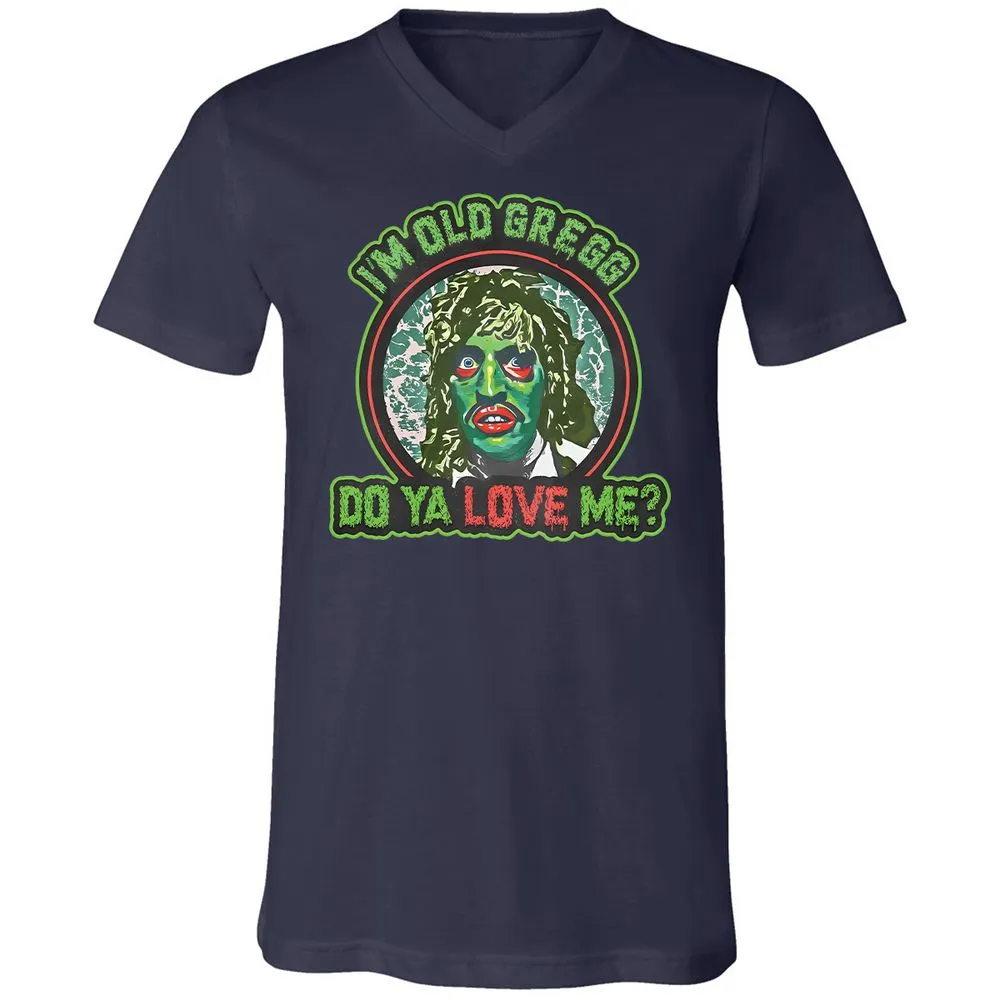 Unisex V-Neck T-Shirt - C1CJ1SWA - Navy - 9
