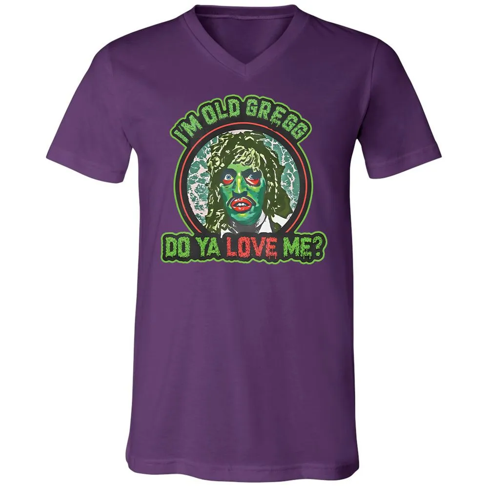 Unisex V-Neck T-Shirt - C1CJ1SWA - Team Purple - 2