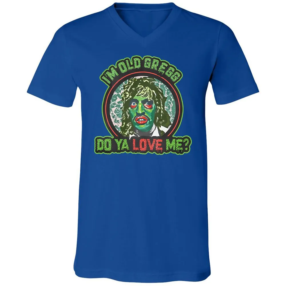 Unisex V-Neck T-Shirt - C1CJ1SWA - True Royal - 4