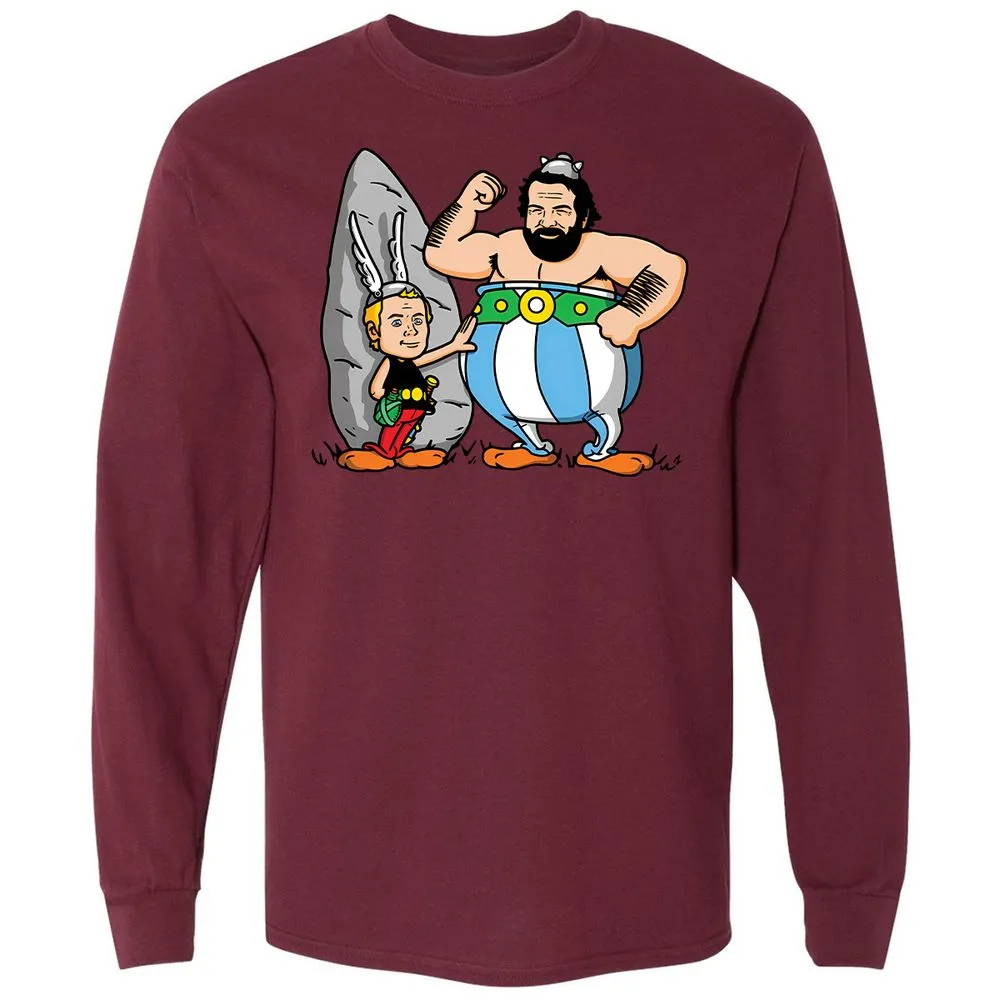 Long Sleeve T-Shirt - EQL46D2W - Maroon - 11
