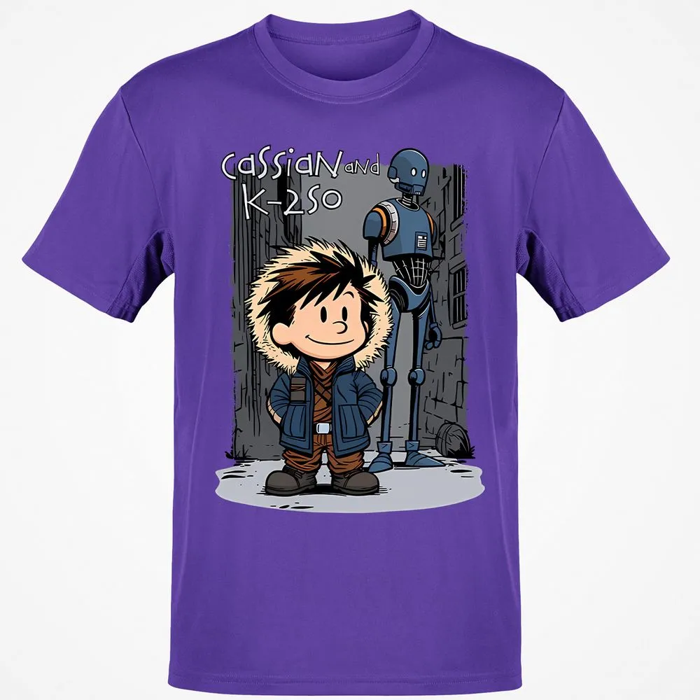 Classic Unisex T-Shirt - H5MPGAW1 - Purple - 9