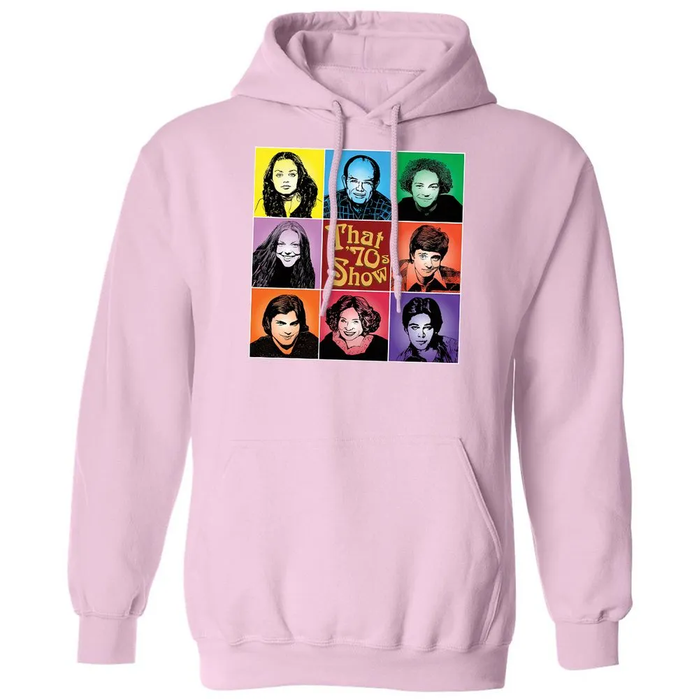 Classic Unisex Hoodie - YX3Q1UKY - Light Pink - 3
