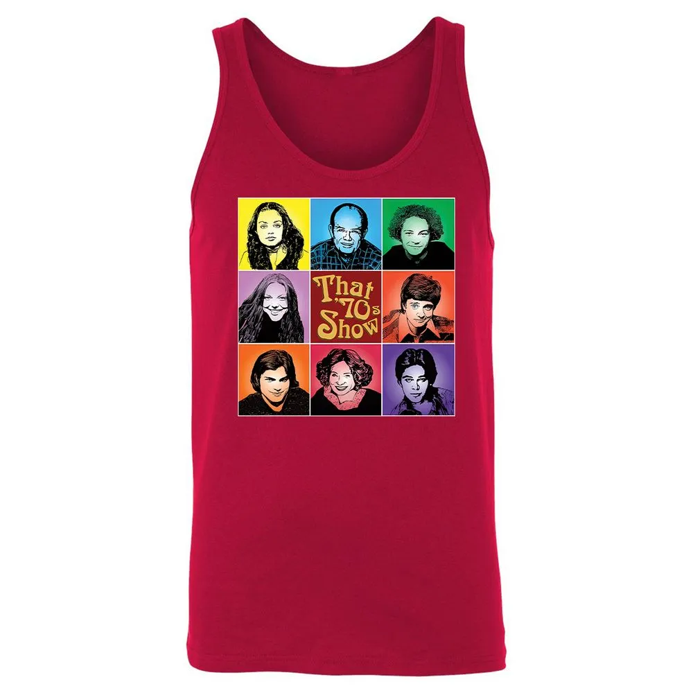 Unisex Jersey Tank - DSAYVBJJ - Red - 11