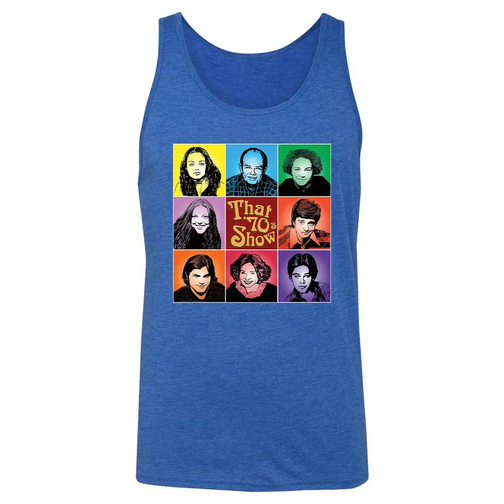 Unisex Jersey Tank - DSAYVBJJ - True Royal Triblend - 12
