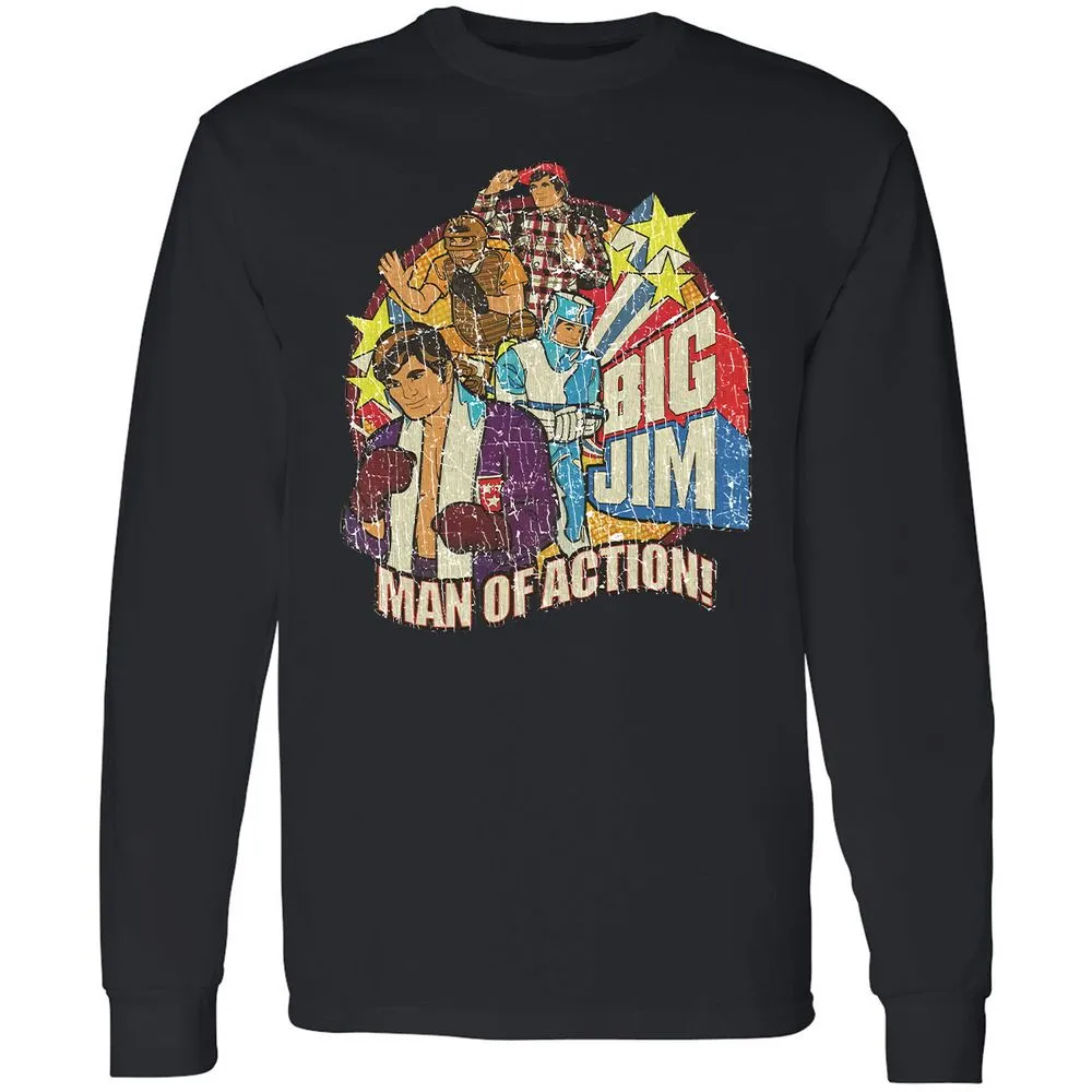 Long Sleeve T-Shirt - WGT6ACF3 - Black - 16