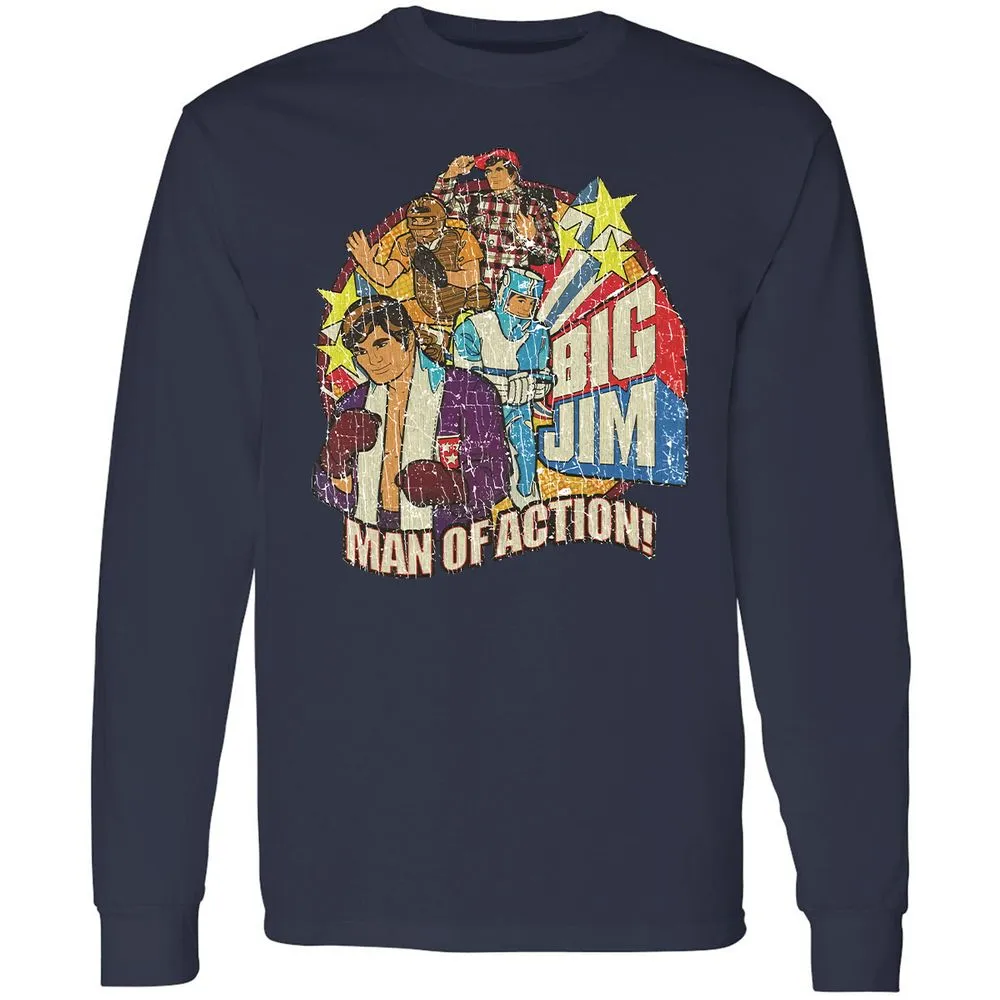 Long Sleeve T-Shirt - WGT6ACF3 - Navy - 12