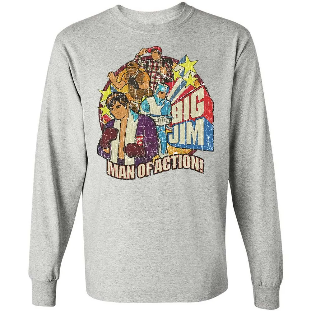 Long Sleeve T-Shirt - WGT6ACF3 - Ash - 5
