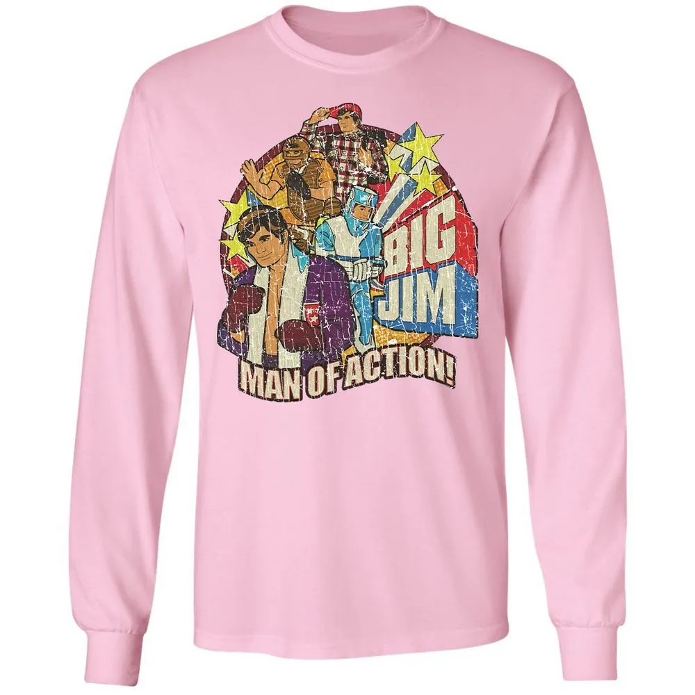 Long Sleeve T-Shirt - WGT6ACF3 - Light Pink - 3