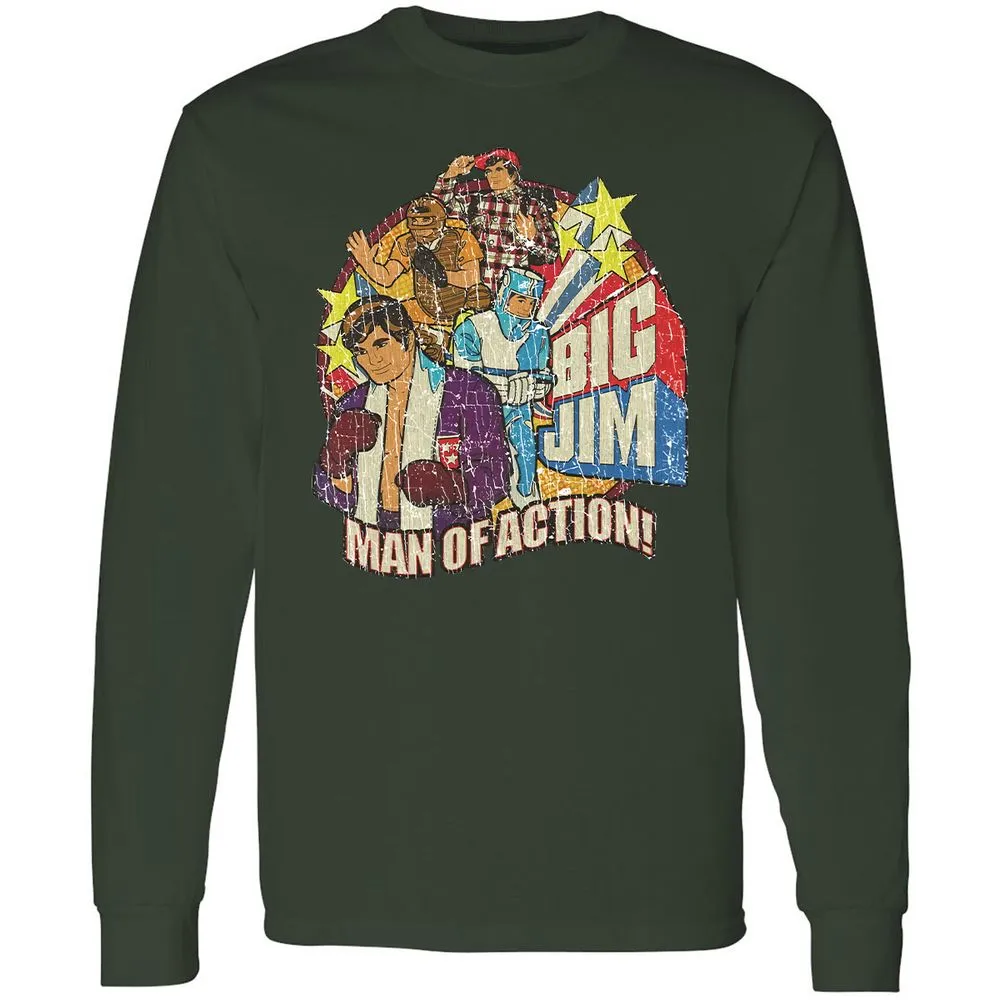 Long Sleeve T-Shirt - WGT6ACF3 - Forest Green - 8