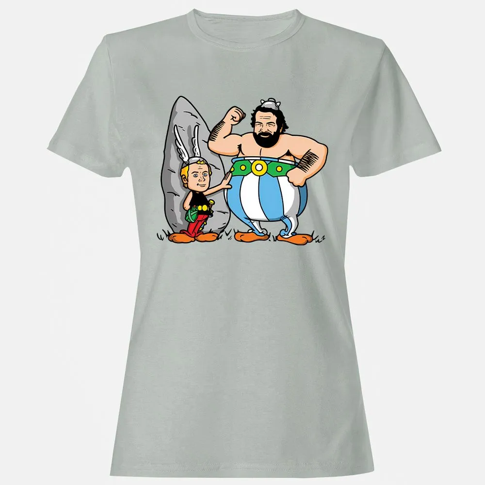 Women's T-Shirt - T6TBF99Q - Ash - 2