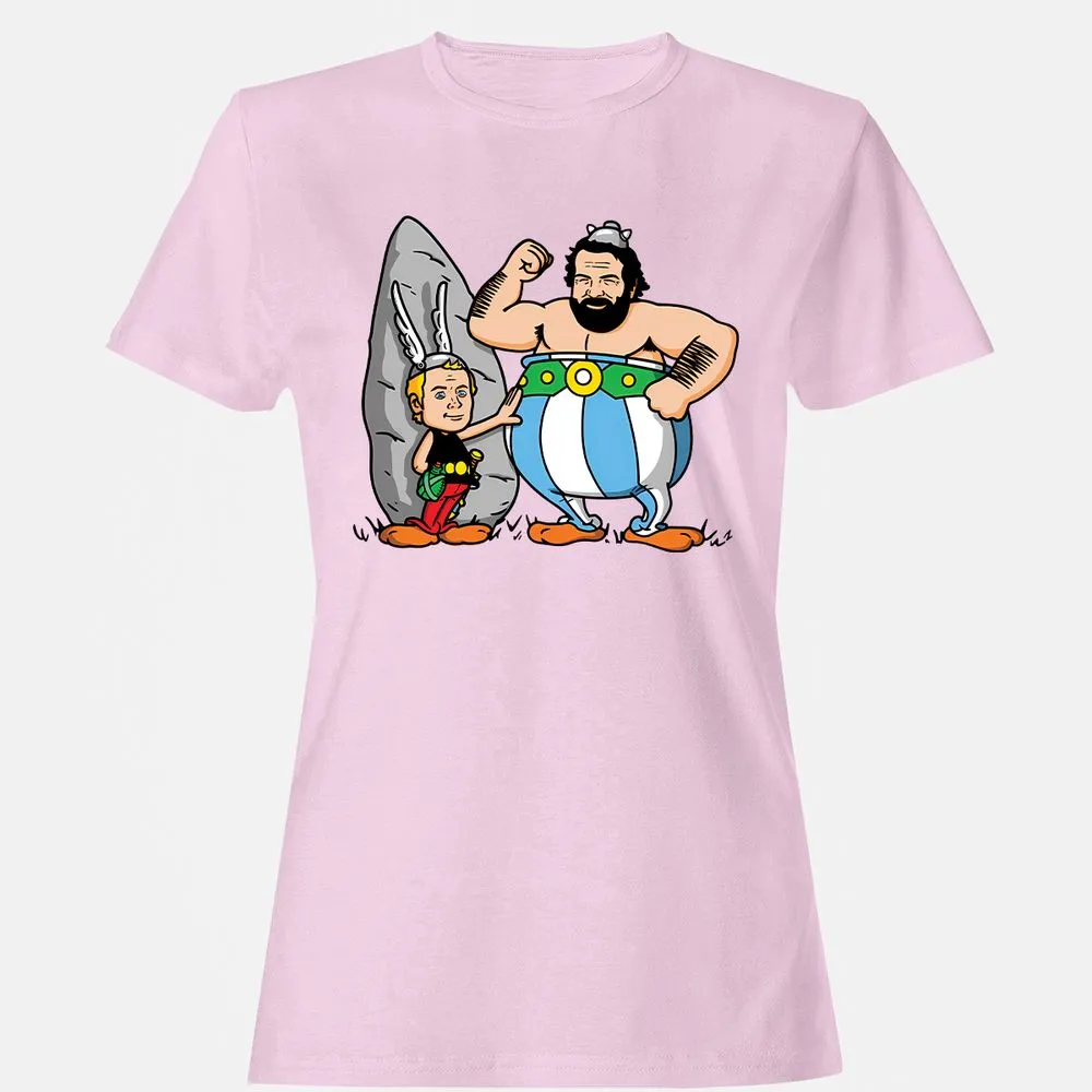 Women's T-Shirt - T6TBF99Q - Light Pink - 9