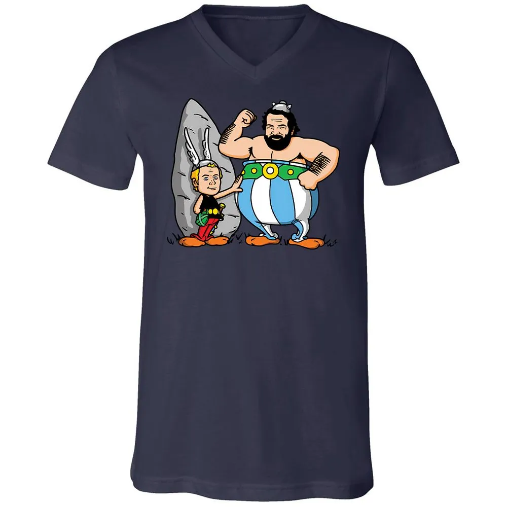 Unisex V-Neck T-Shirt - Y1AS78VN - Navy - 9