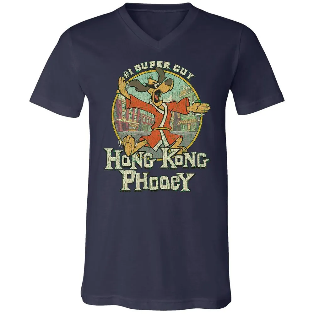 Unisex V-Neck T-Shirt - JEVKKG29 - Navy - 9