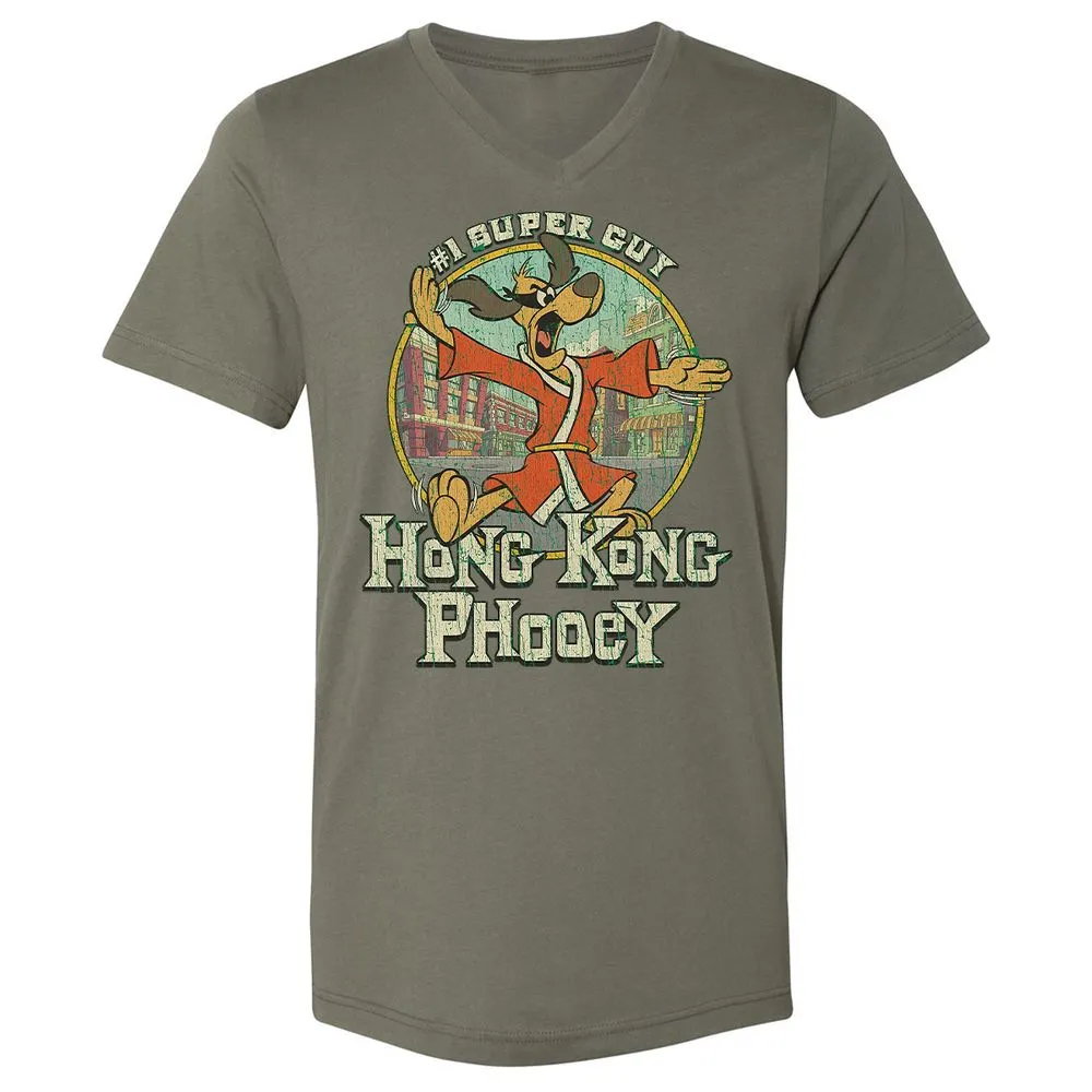 Unisex V-Neck T-Shirt - JEVKKG29 - Military Green - 10