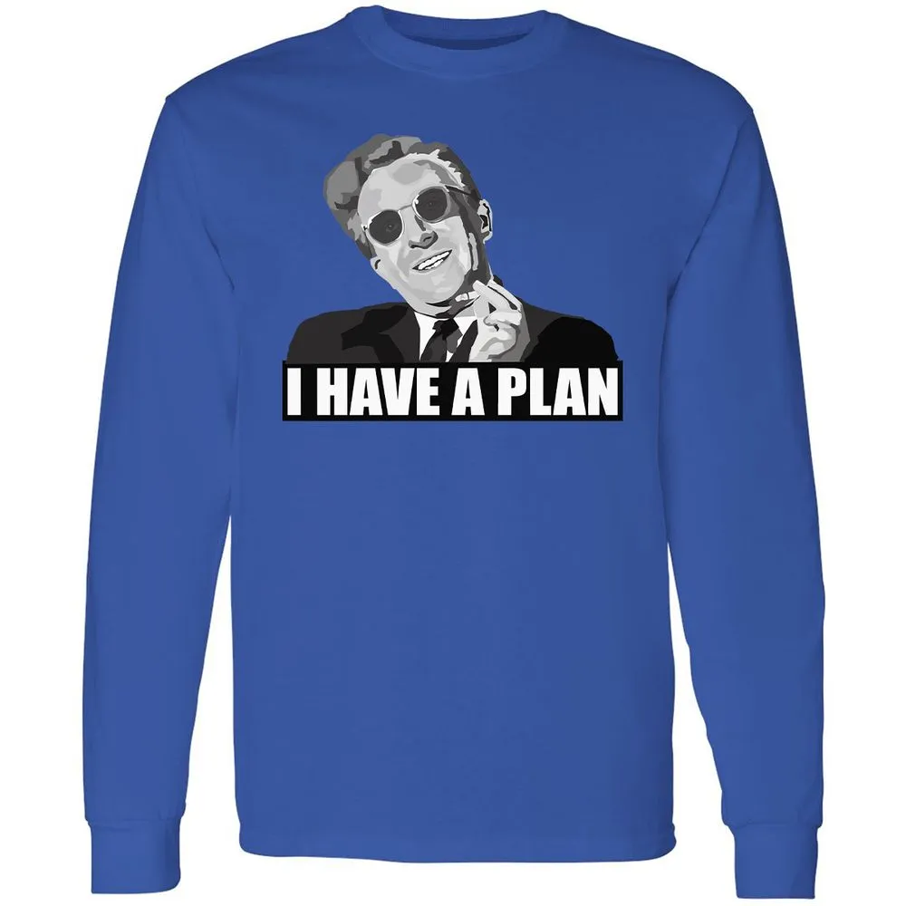 Long Sleeve T-Shirt - 6JTCT8QW - Royal - 4