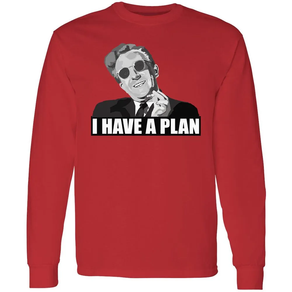 Long Sleeve T-Shirt - 6JTCT8QW - Red - 14