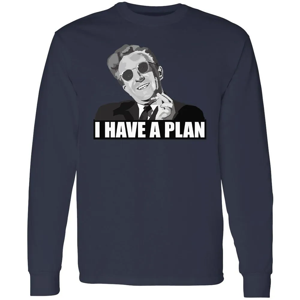 Long Sleeve T-Shirt - 6JTCT8QW - Navy - 12