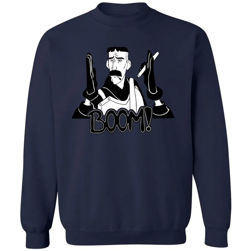 Classic Unisex Sweatshirt - LRGQT1U6 - Navy - 8