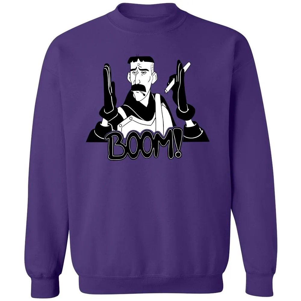 Classic Unisex Sweatshirt - LRGQT1U6 - Purple - 6