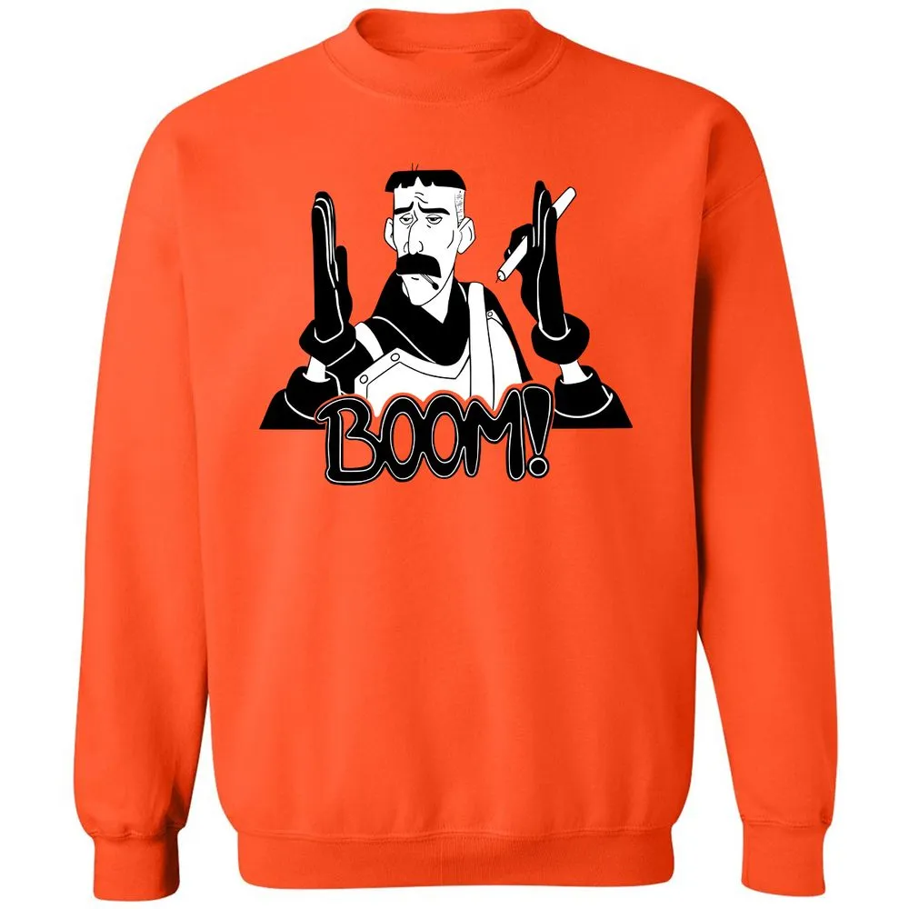 Classic Unisex Sweatshirt - LRGQT1U6 - Orange - 10